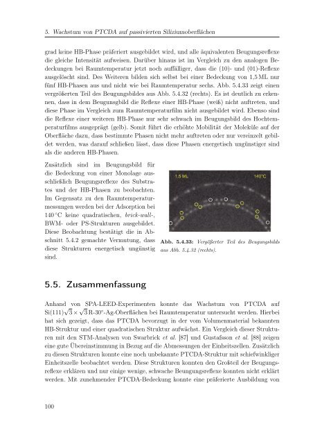 Wachstum und Charakterisierung dünner PTCDA-Filme auf ...