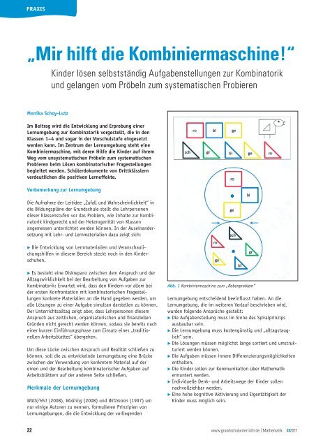Mir Hilft Die Kombiniermaschine