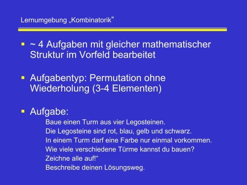 Mathematische Lernumgebungen für heterogene Kindergruppen ...