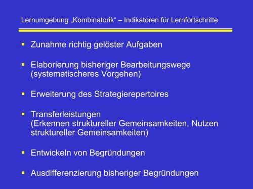 Mathematische Lernumgebungen für heterogene Kindergruppen ...