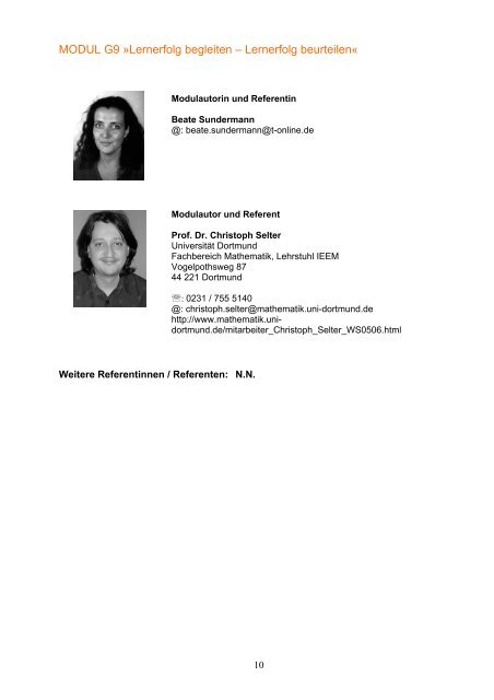 SINUS-Transfer Grundschule M A T H E M A T I K - GEONExT