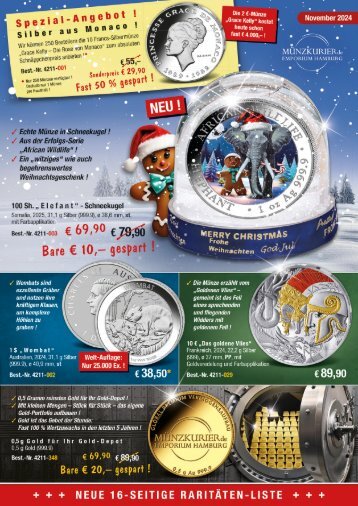 Münzkurier November 2024