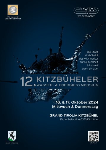 VTA-Vortragsbuch des 12. Kitzbüheler Wasser- und Energiesymposiums