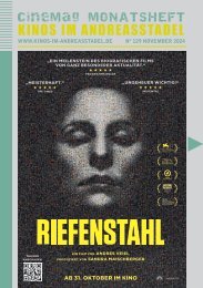 Cinemag | Kinoprogramm in Regensburg | Nr. 129 | 11-2024