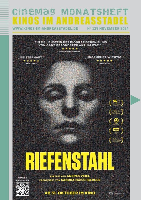 Cinemag | Kinoprogramm in Regensburg | Nr. 129 | 11-2024