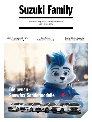 Suzuki Family Magazin, Herbst 2024