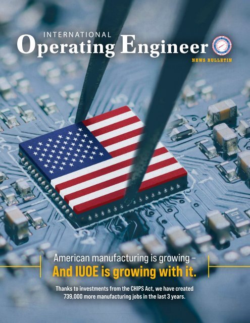 IUOE News Bulletin – American Manufacturing is Growing