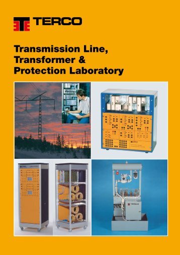 Transmission Line, Transformer & Protection Laboratory - Terco