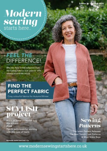 Modern Sewing Starts Here Edition 36