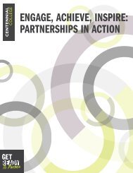  Engage, Achieve, Inspire: Partnerships in Action