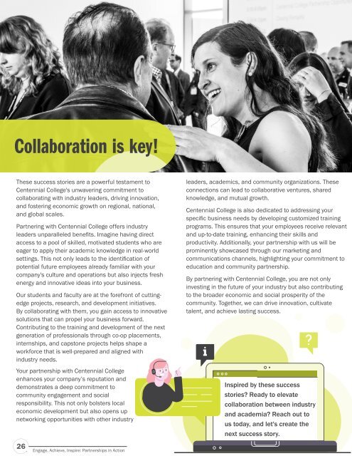  Engage, Achieve, Inspire: Partnerships in Action