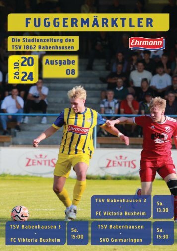20241026 Fuggermärktler TSV 1862 Babenhausen – SVO Germaringen