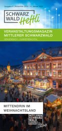 Schwarzwald-Heftli - Ausgabe 6: November 2024 - 6. Januar 2025