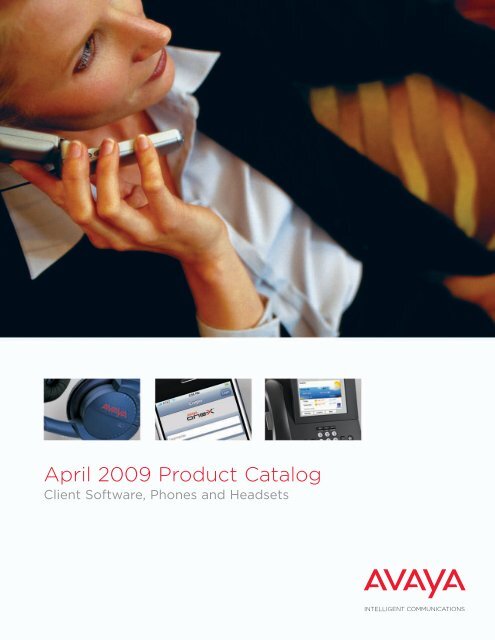 April 2009 Product Catalog