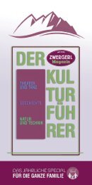 Der Zwergerl Kulturführer 2024/25
