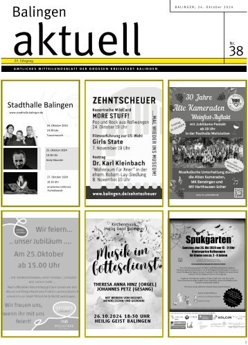 Balingen aktuell Nr. 38