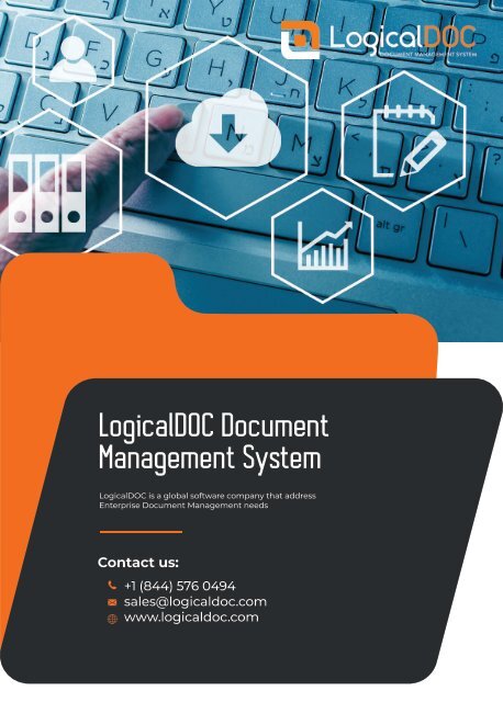 LogicalDOC Document Management System brochure 2024