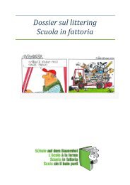 SIF Dossier sul littering