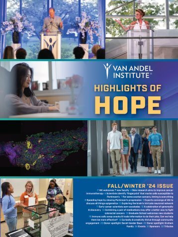 Highlights of Hope Fall/Winter Issue 2024