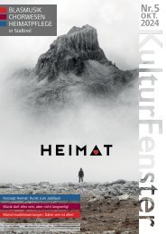 Kulturfenster Nr. 05|2024 - Oktober 2024