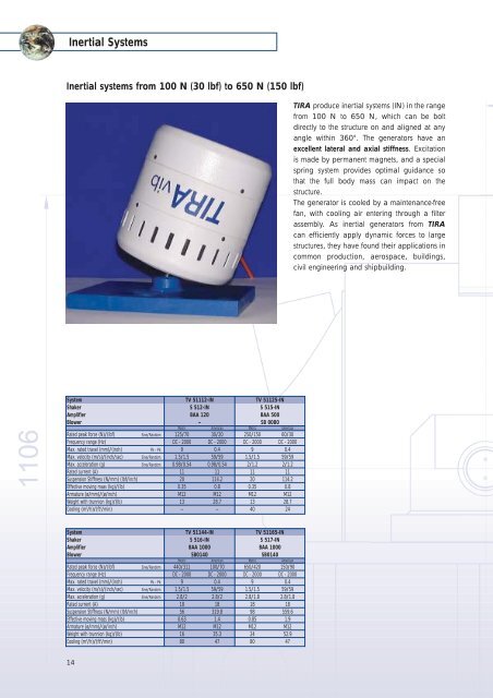 Tira vibration test systems - Swissvacuum.com