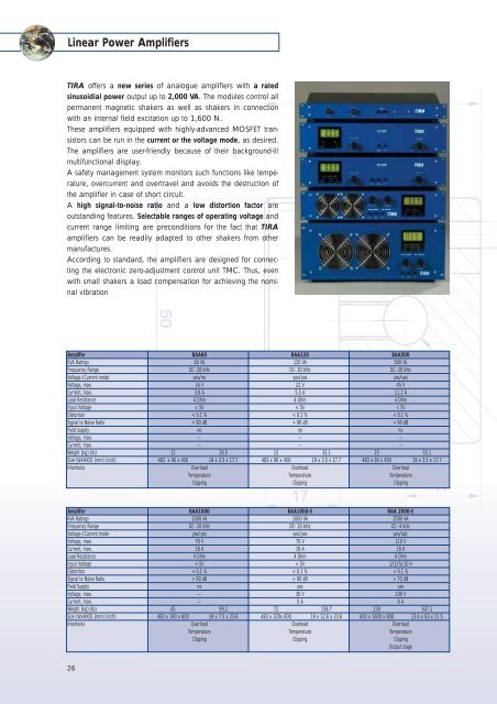 Tira vibration test systems - Swissvacuum.com