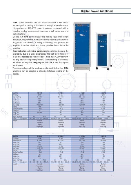 Tira vibration test systems - Swissvacuum.com