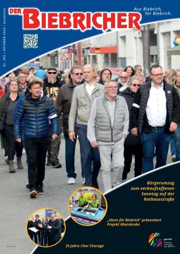 DER BIEBRICHER, Nr. 395, Oktober 2024