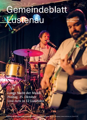 Gemeindeblatt Lustenau Nr. 43 | Freitag, 25. Oktober 2024