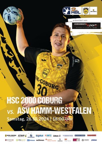 HSC 2000 Coburg vs. ASV Hamm-Westfalen
