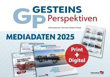 Mediadaten GesteinsPerspektiven 2025