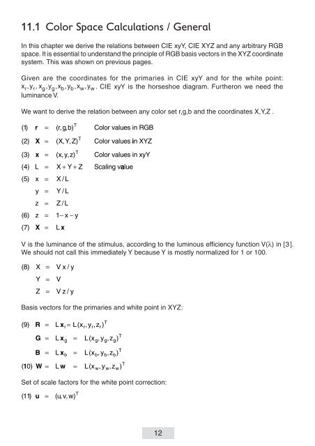 Gernot Hoffmann CIE Color Space