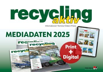 Mediadaten recycling aktiv 2025