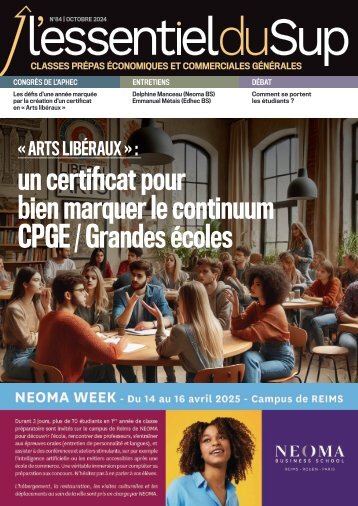 L'Essentiel Prépas - N°84 - Octobre 2024