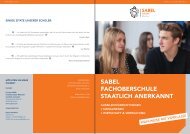 SABEL Private Fachoberschule München