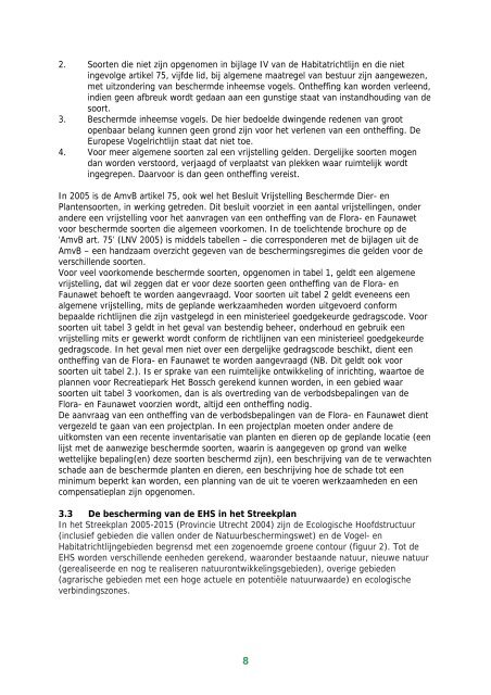 Bijlage 8 Ecologisch onderzoek Het Bossch - Gemeente Soest