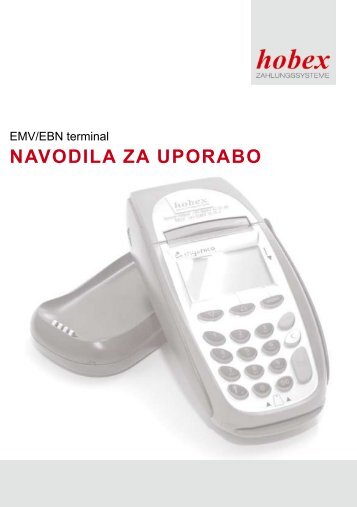 NAVODILA ZA UPORABO - Hobex AG