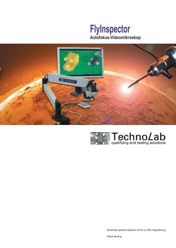 FlyInspector Autofokus-Videomikroskop - TechnoLab GmbH