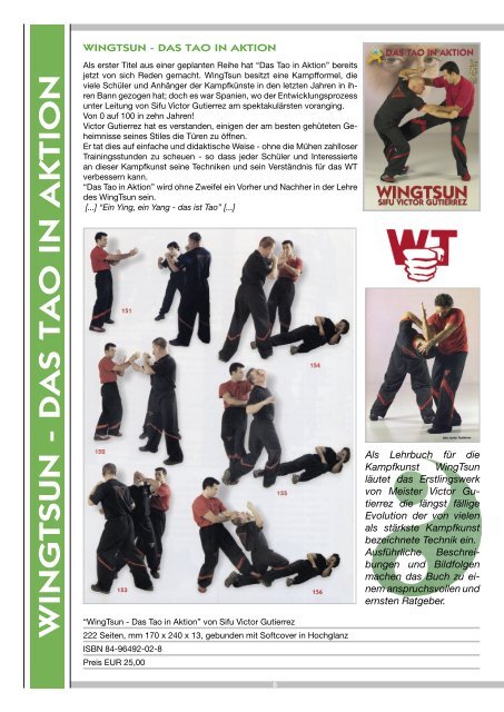 WINGTSUN - DAS TAO IN AKTION