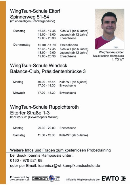 WingTsun-Schule Eitorf