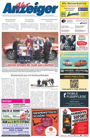 Ihr Anzeiger Bad Bramstedt 43 2024