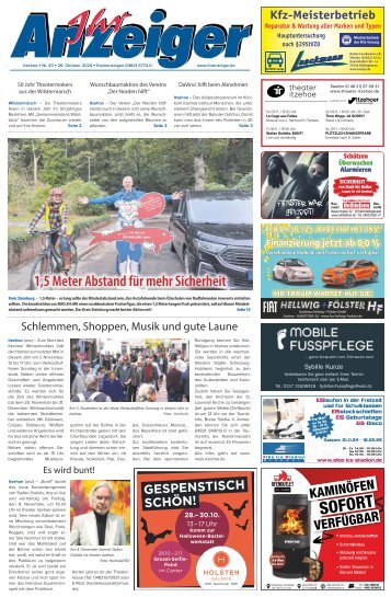 Ihr Anzeiger Itzehoe 43 2024