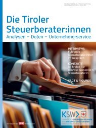 Die Tiroler Steuerberater:innen 2024