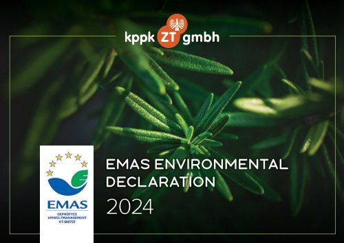 KPPK Ziviltechniker GmbH_EMAS ENVIRONMENTAL DECLARATION 2024