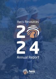Aeris 2024 Annual Report