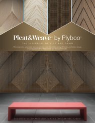 Plyboo PleatandWeave Collection