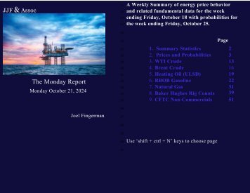 JJF & ASSOC Monday 21 week