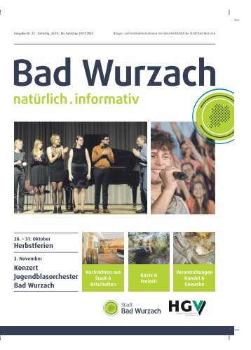 26.10.2024 Bürger- und Gästeinformation Bad Wurzach