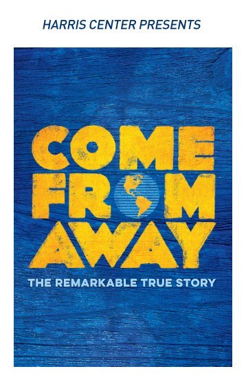 Harris Center presents Come From Away