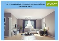 BIOKAY tippek vályogvakolatok helyes szárításához
